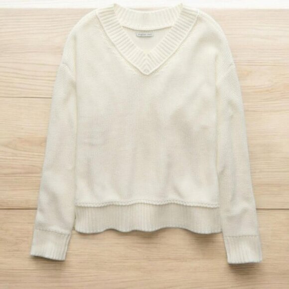 NEW!!! AMERICAN EAGLE V-Neck Sweater – Soft, Stylish & Sustainable - Sz XL - Picture 4 of 7